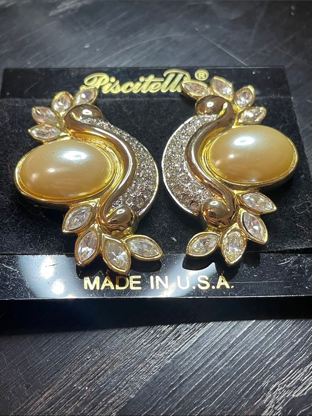 Piscitelli clip-on earrings
